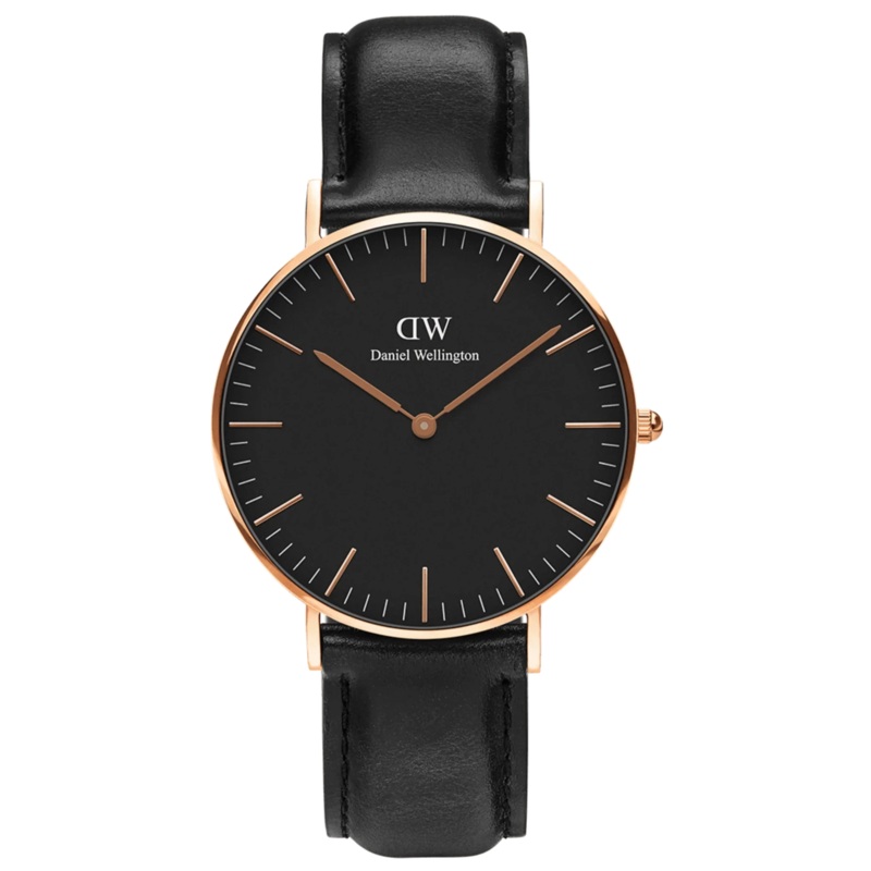 Daniel Wellington Men's Black Classic Sheffield Watch DW00100127