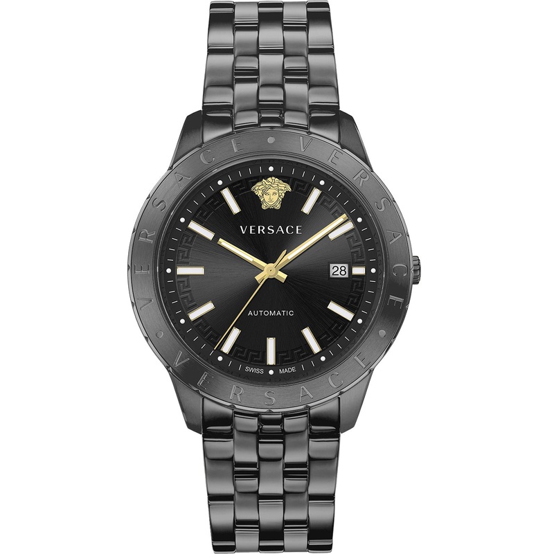 Versace Men's Watch Univers Automatic Black Bracelet VE2D00621