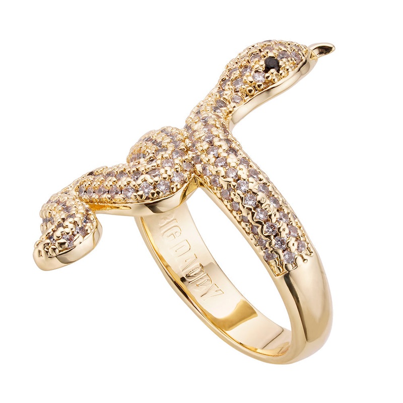 Big Daddy Snake Iced Out Diamond Ring 8