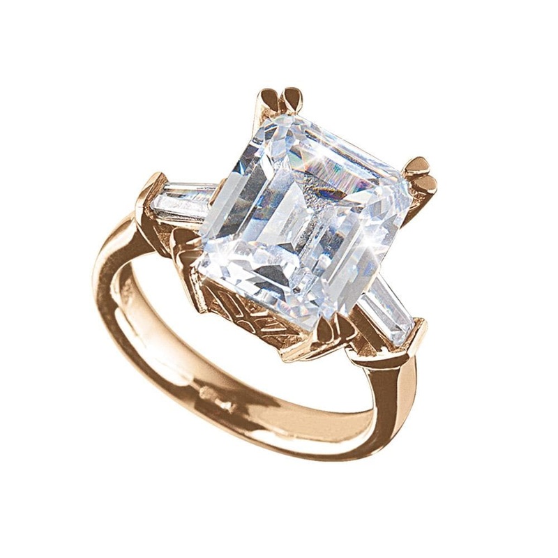 Billionaire Rose Gold Ring 5