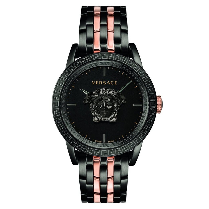 Versace Palazzo Empire Quartz Black Dial Men's Watch VERD00618