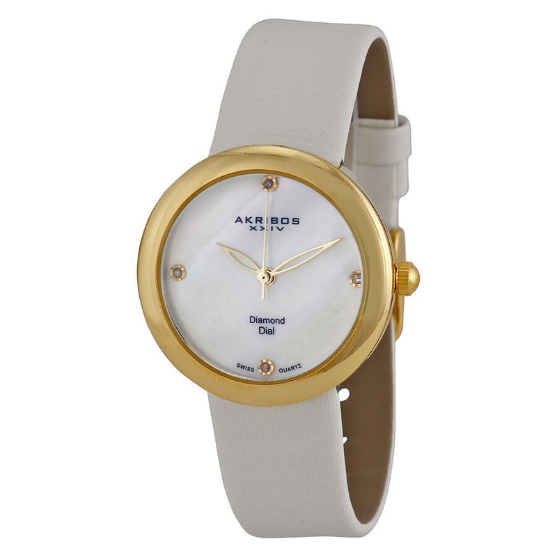 Akribos Xxiv Yellow Ladies Watch AK687YGW