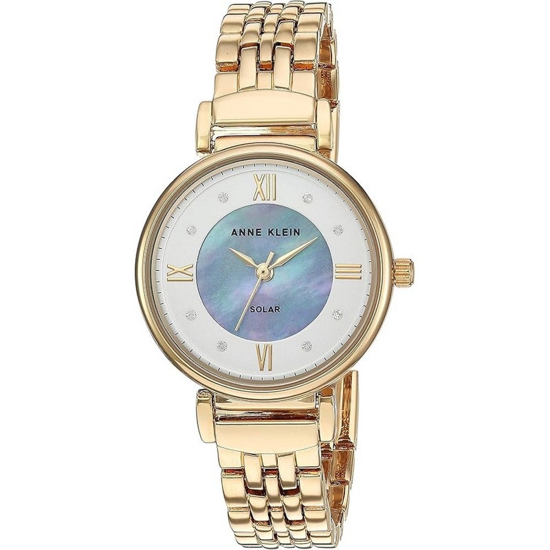 Anne Klein Women's Watch AK/3630MPGB 30 Mother-of-Pearl Metal