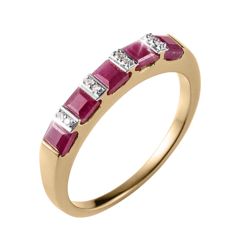 Precious Jewels Ruby Eternity Ring 5
