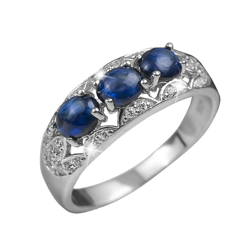 Berry Sapphire Ring 5