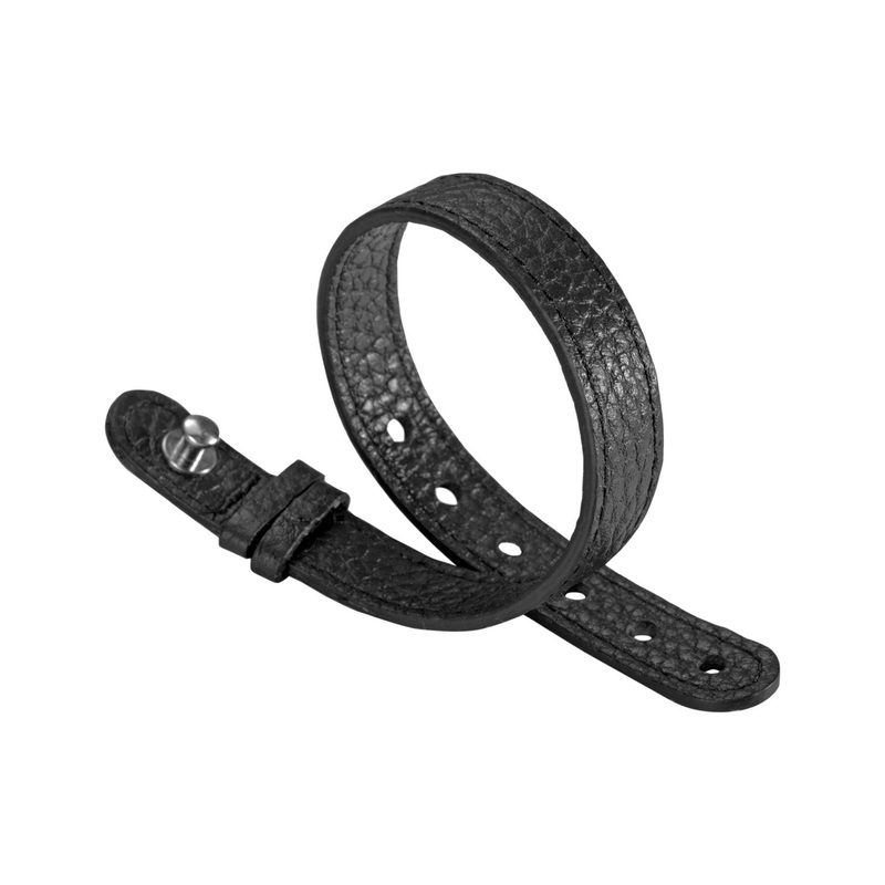 Black Leather Strap - For Steel Icon - Model 10-CBST