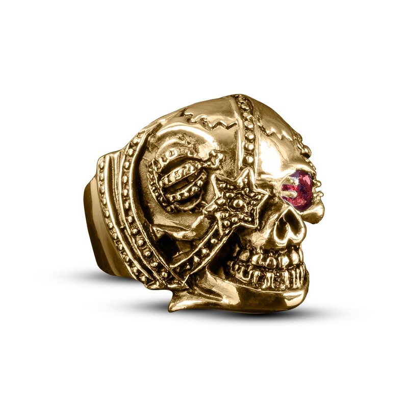 Riotous Skull Ring 9