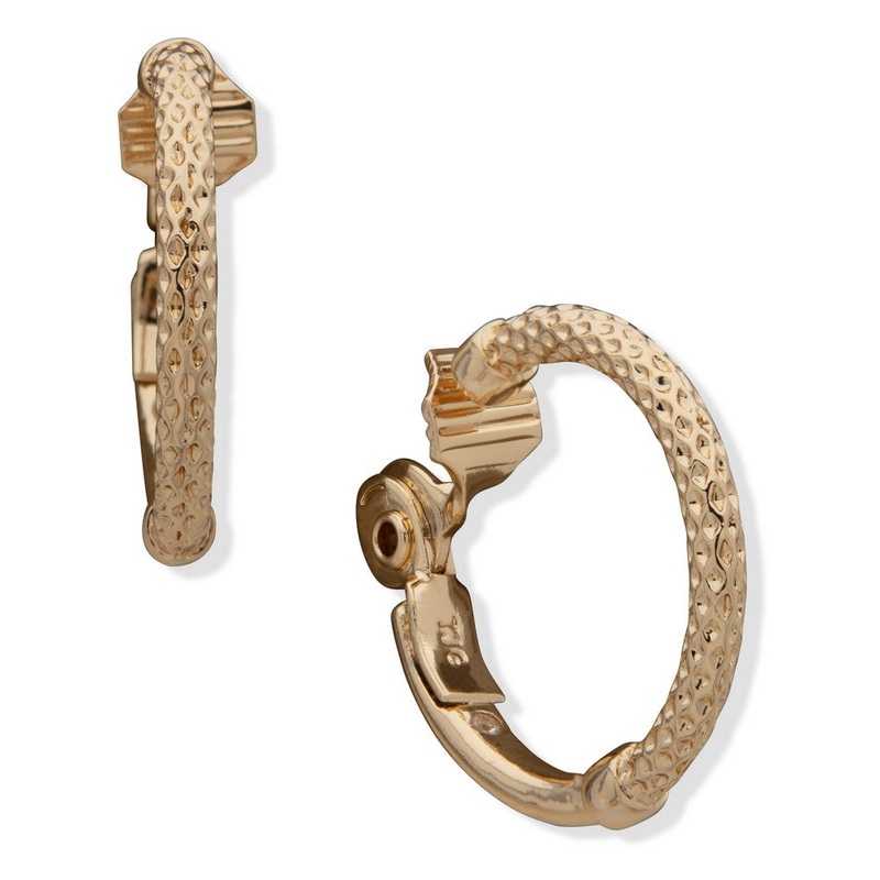 01C00110 - Anne Klein Earring Gold metal Earring