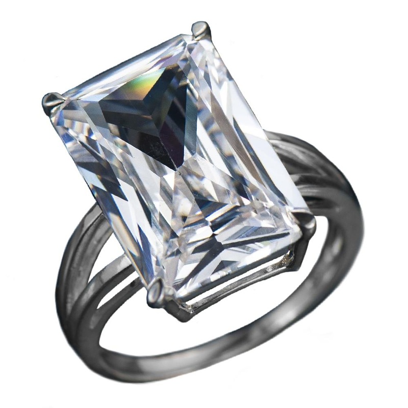 Trillionaire Rhodium Ring 5