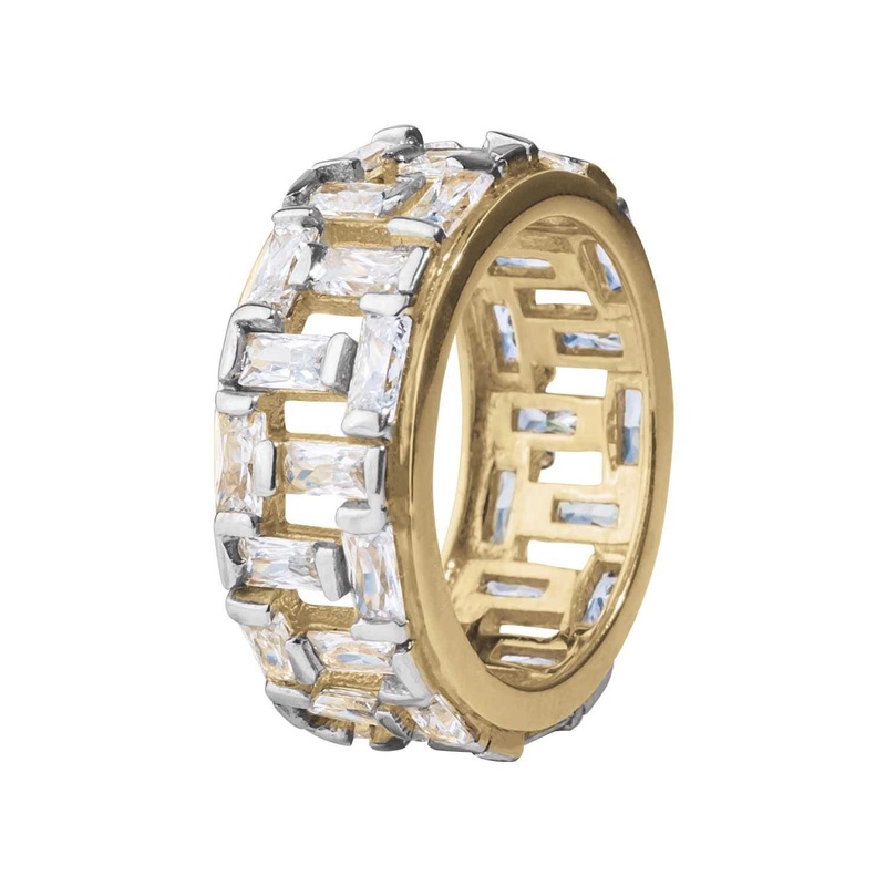 Bamboo Bay Gold Eternity Ring 5