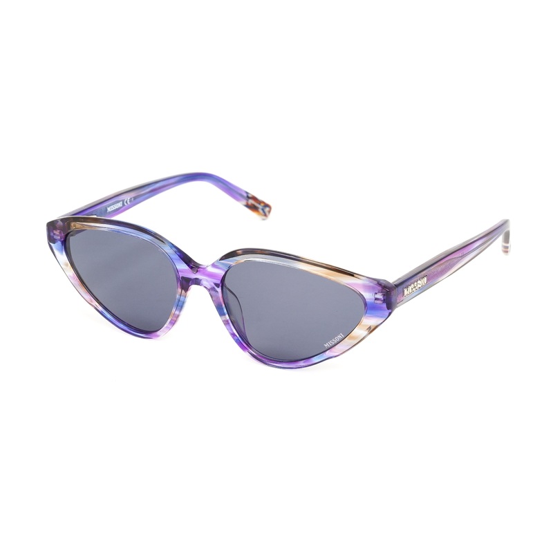 Missoni Women's Sunglasses Cat Eye Blue Violet Horn MIS 0010/S V43