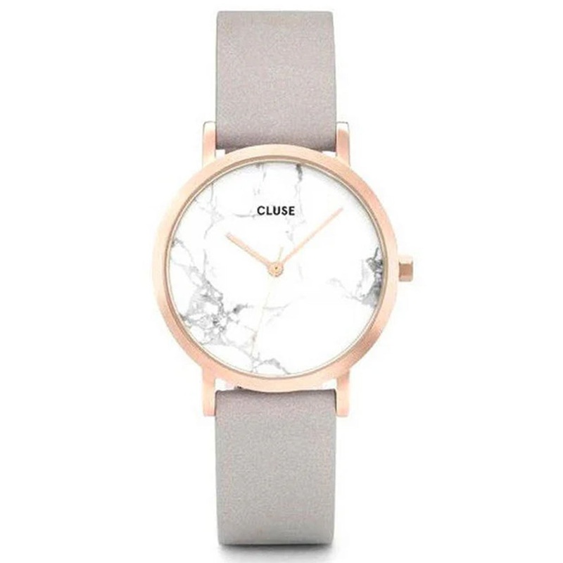 CLUSE CL40103 La Roche Petite Marble Dial Women's Watch 33 White Stainless Steel
