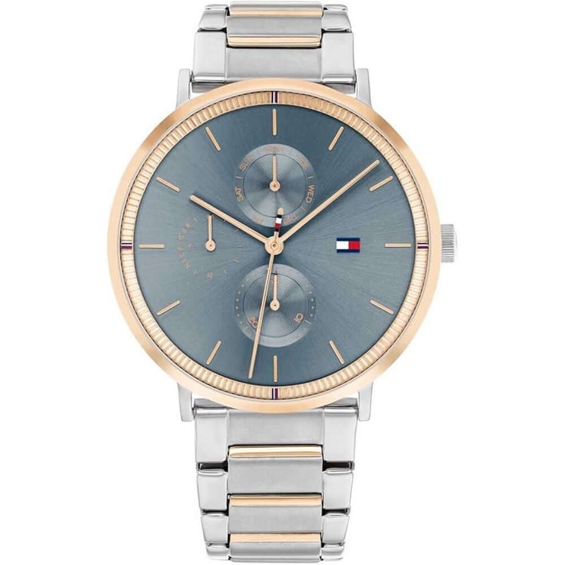Tommy Hilfiger 1782298 Multifunction Analogue Quartz Women's Watch 38 Grey Stainless Steel
