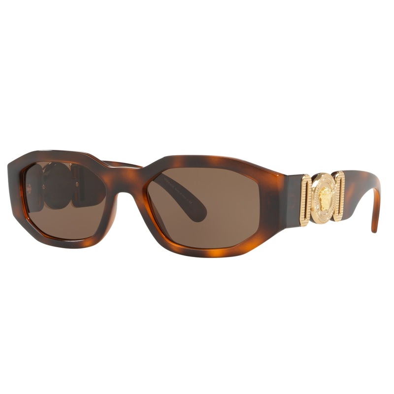 Versace 0VE4361 521773 53 (VER10) Men's Havana Sunglasses