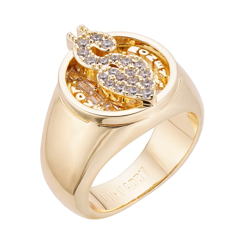 Big Daddy "Love Money" Diamond Ring 8