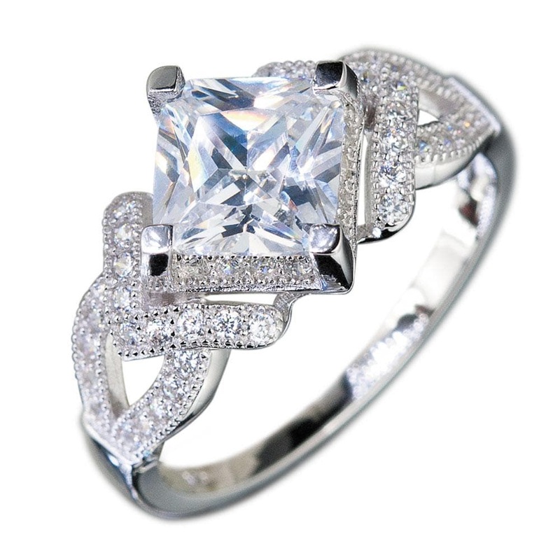 Palermo Rhodium Ring 5