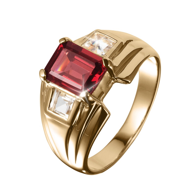 Garnet Legacy Men's Ring 14