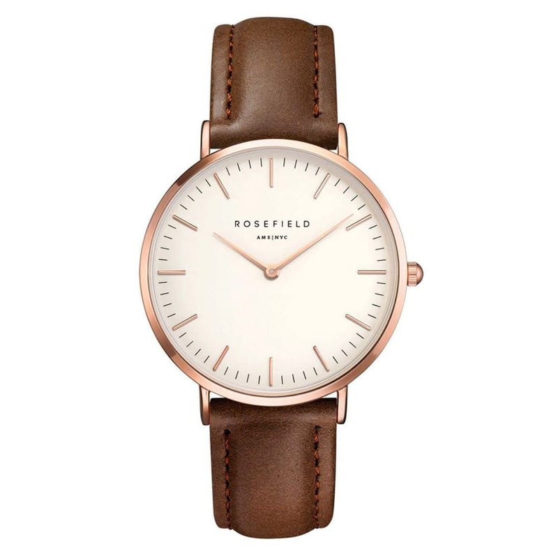 ROSEFIELD BWBRR-B3 Ladies Watch 38 gold Stainless Steel