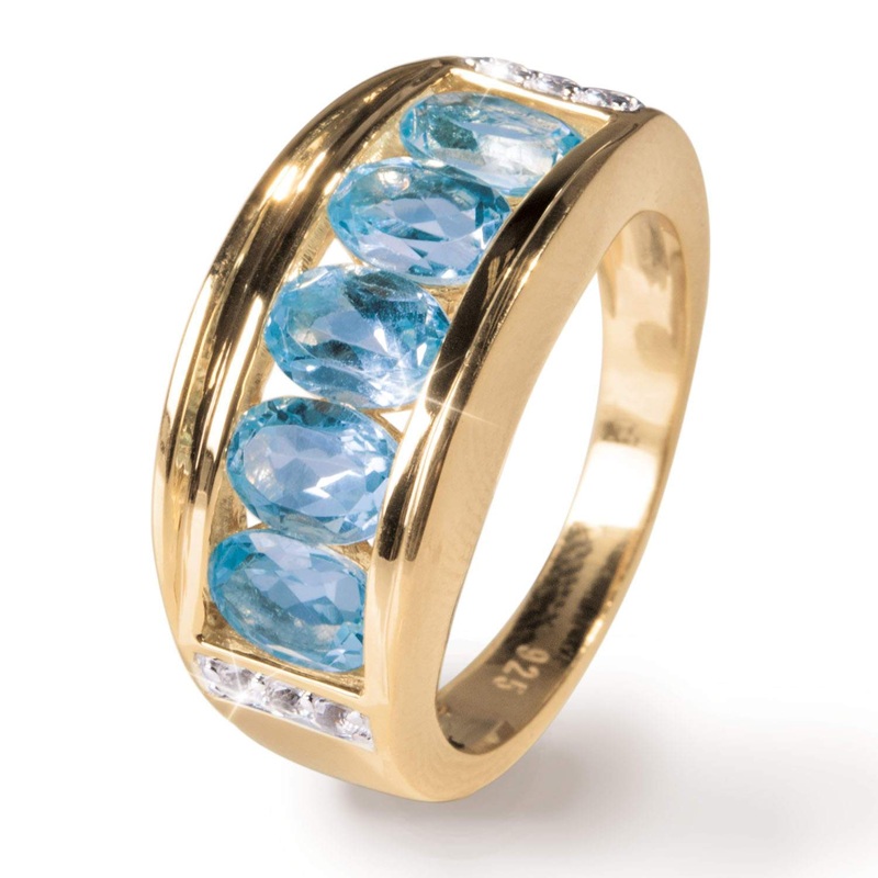 Blue Topaz Dreams Ring 5