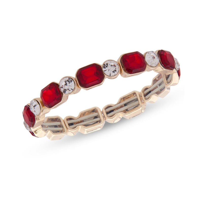 ANNE KLEIN 01B00790BR Siam/Crystal Siam/Crystal Gold, Crystal Bracelet