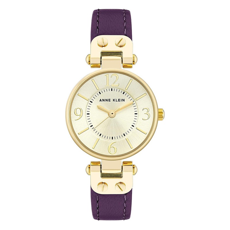 Anne Klein 10/9442CHPR Ladies Watch 26 Beige Stainless Steel