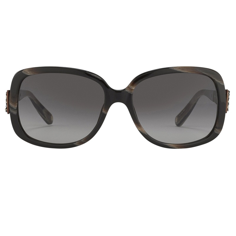 Oscar De La Renta Sunglasses Oversized Horn and Grey