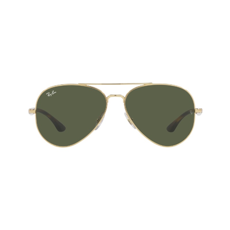 Ray-Ban Sunglasses in Arista Gold and G-15 Green RB3675 001/31