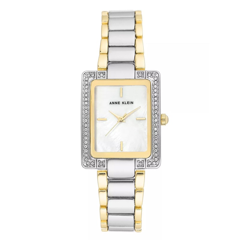 Anne Klein AK/3129SVTT Ladies Watch 28 White Stainless Steel
