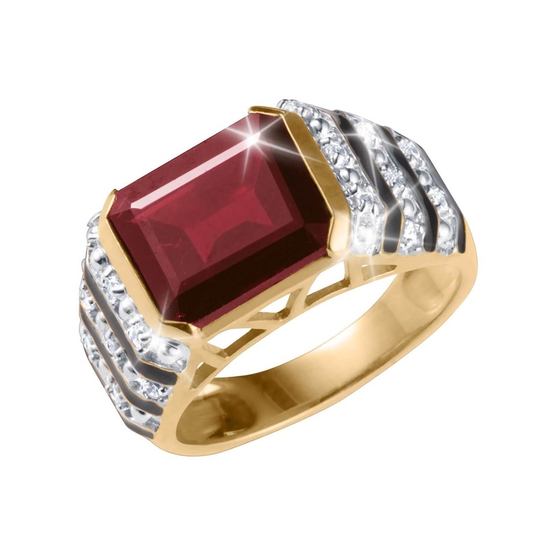 Firestorm Garnet Ring 14