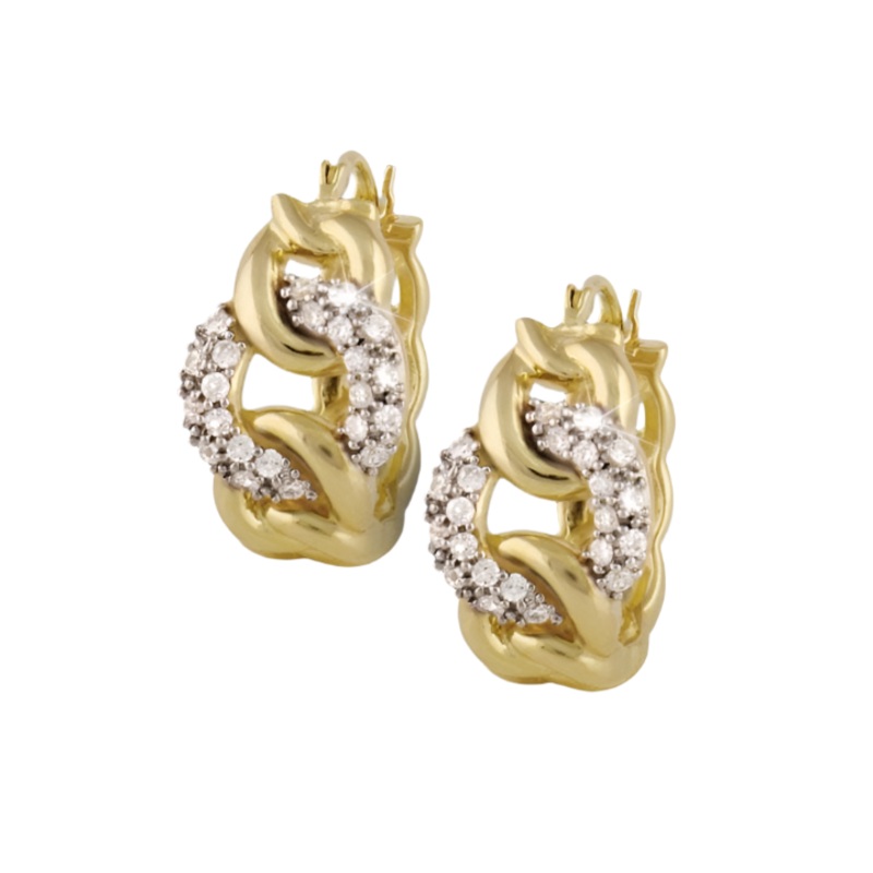 Golden Chain Earrings