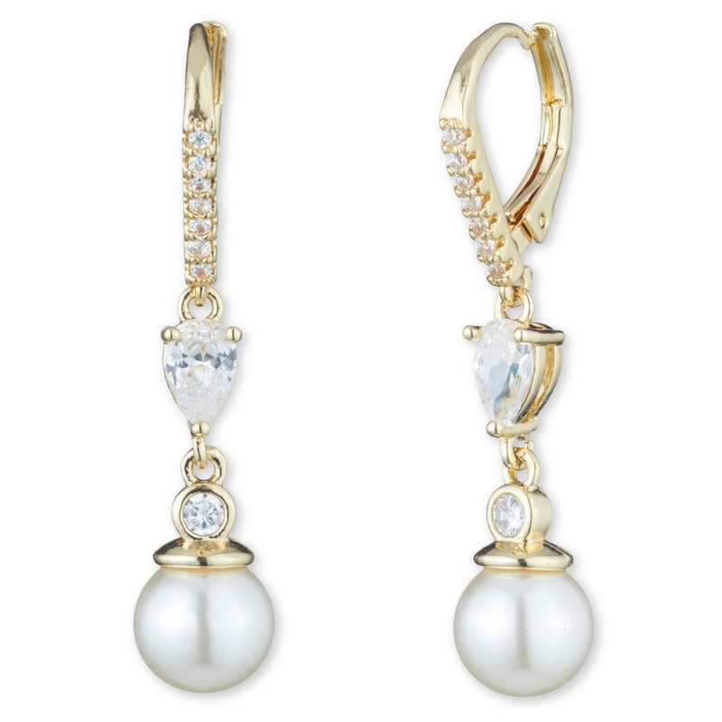 Anne Klein Jewelry 60423750 PIERCED EARRING Gold Brass PIERCED EARRING