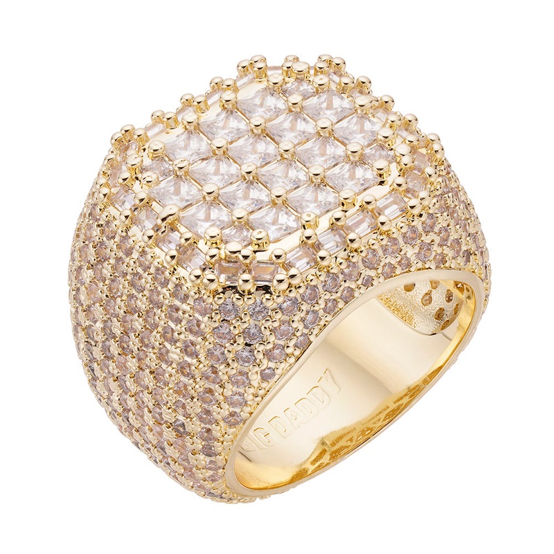 Big Daddy Infinity Iced Out Diamond Ring 8
