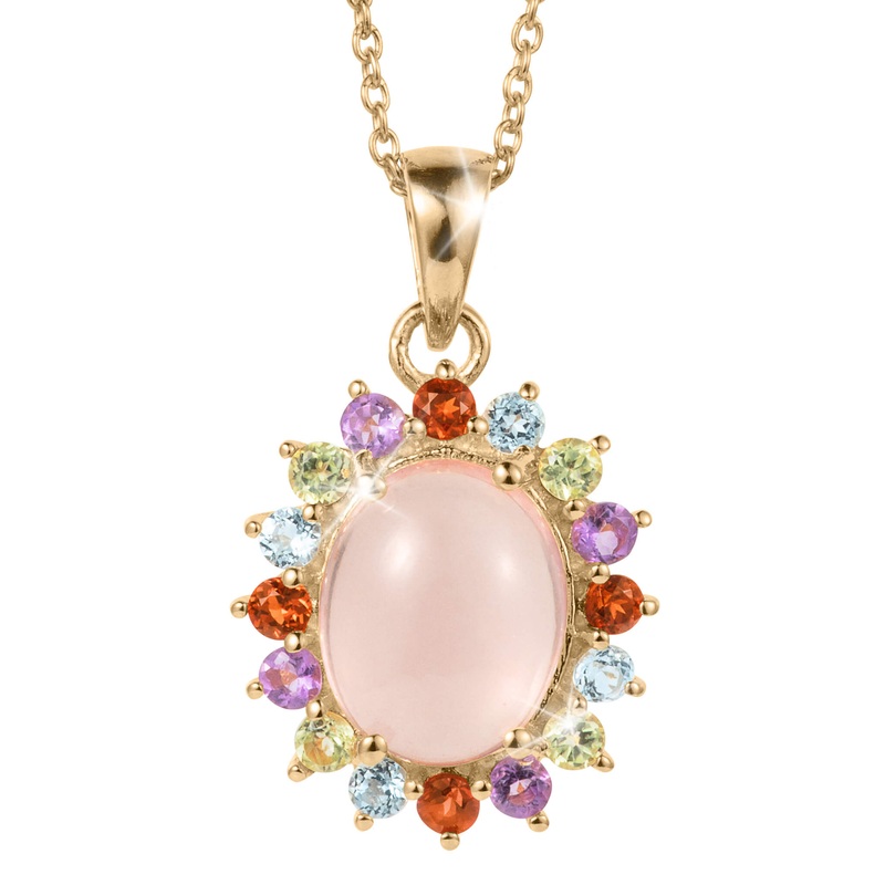Rainbow Blushes Pendant