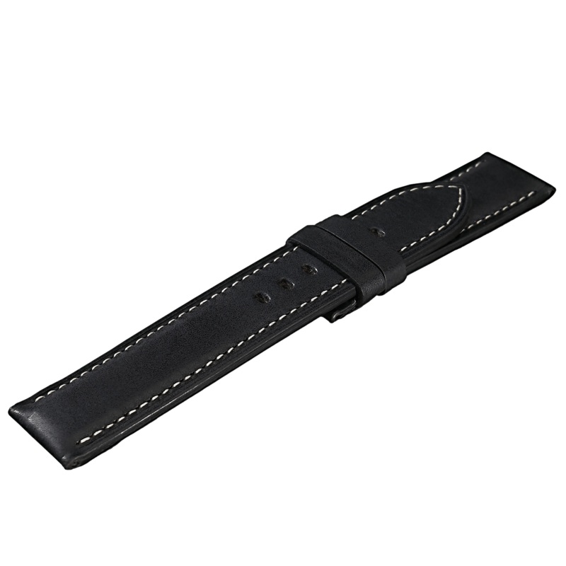 U-Boat Black Calf Leather 22mm Strap 7935/Z