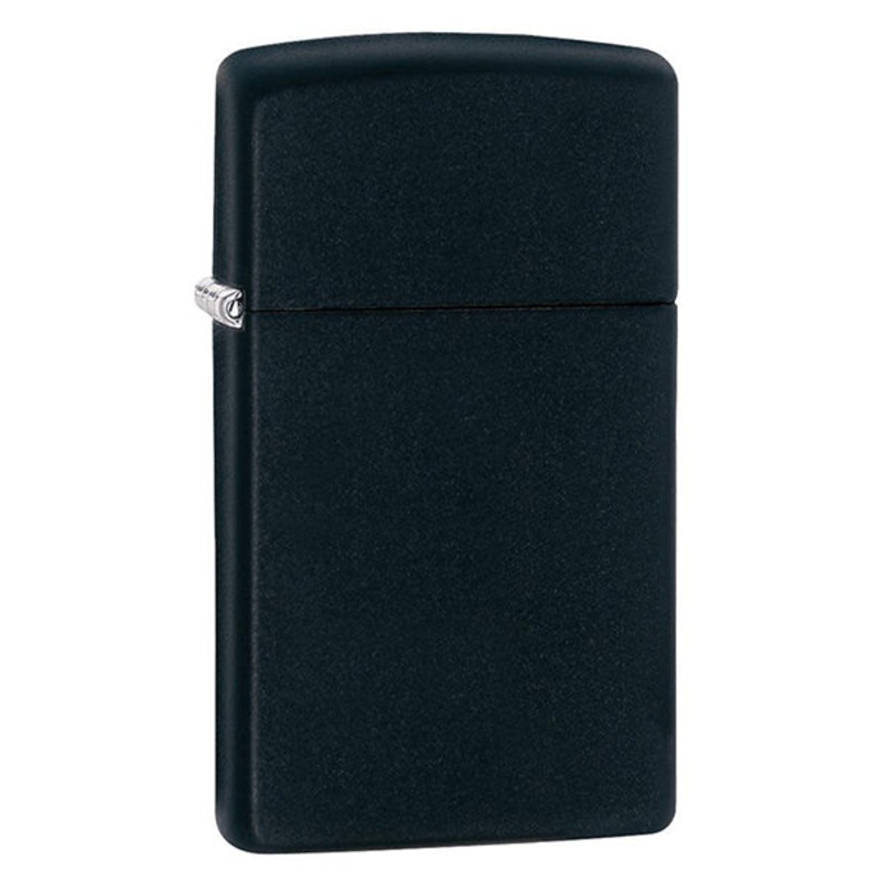 Zippo Slim Black Matte Lighter