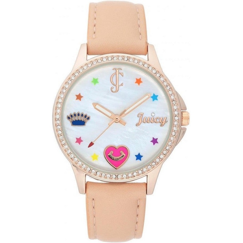 Juicy Couture Women's Watch JC/1106RGBH - Rose Gold and Black Harmony 36 Black Stainless Steel