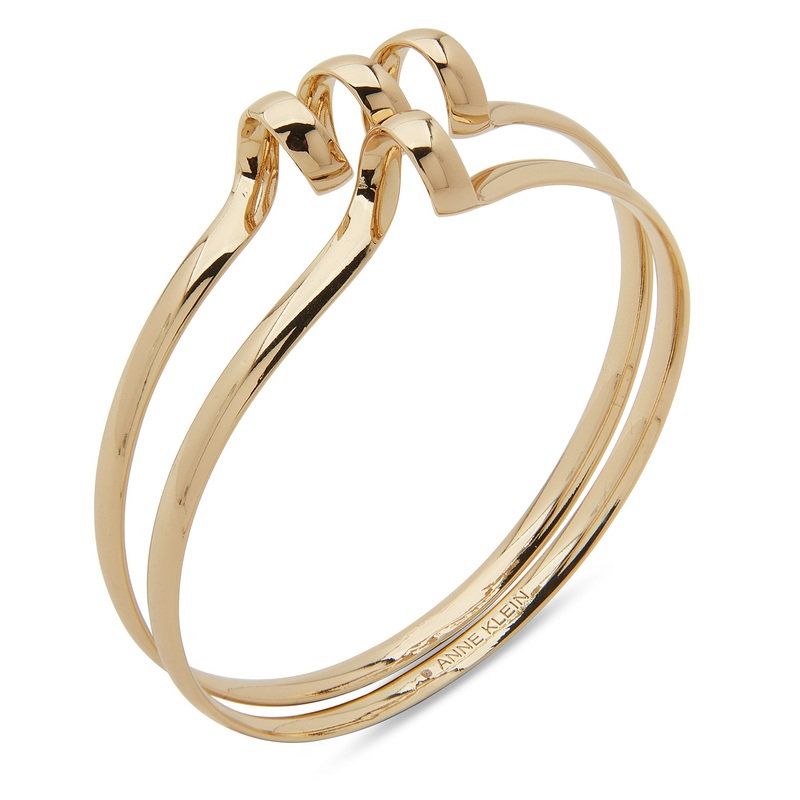 Anne Klein 01B00809 Bracelet Gold Brass, Steel Bracelet
