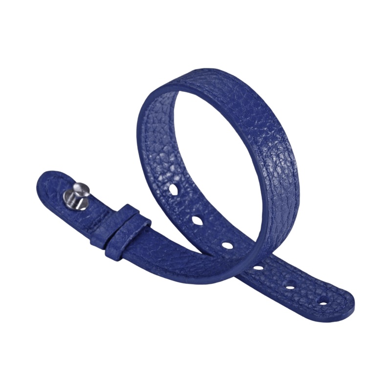 Blue Leather Strap - For Steel Icon - Model 10-CBLST