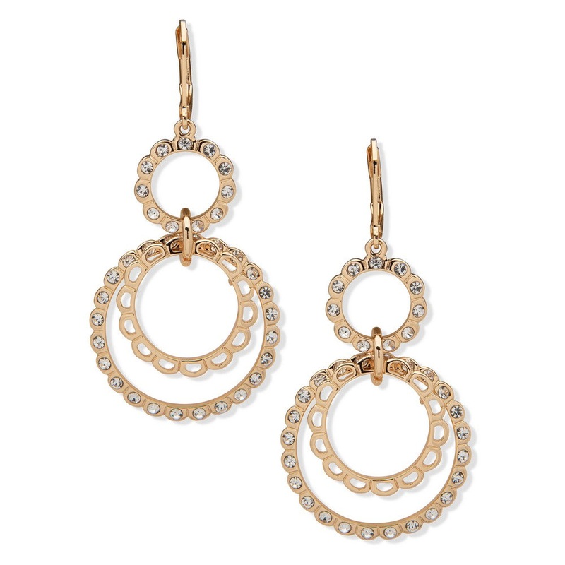 01G00089 - Anne Klein Earring Gold metal Earring