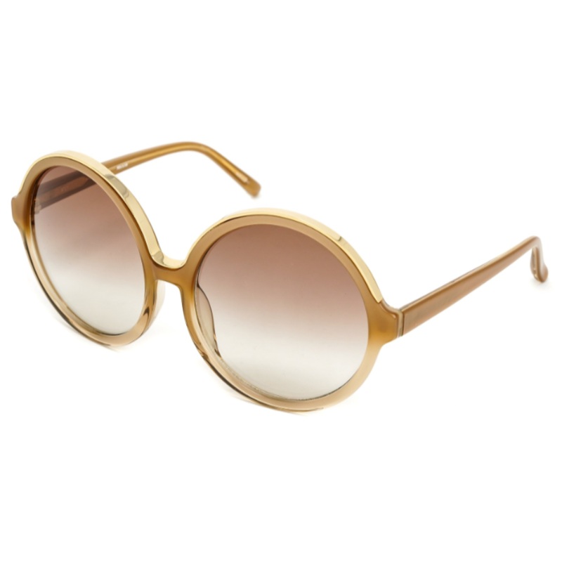 No. 21 Sunglasses Round Gold Brown N21S1C10SUN