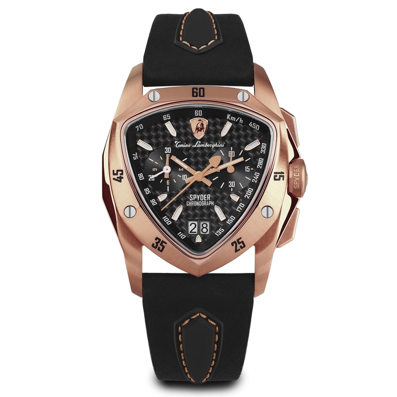 Tonino Lamborghini TLF-A13-8 New Spyder Men's Black Chronograph Watch