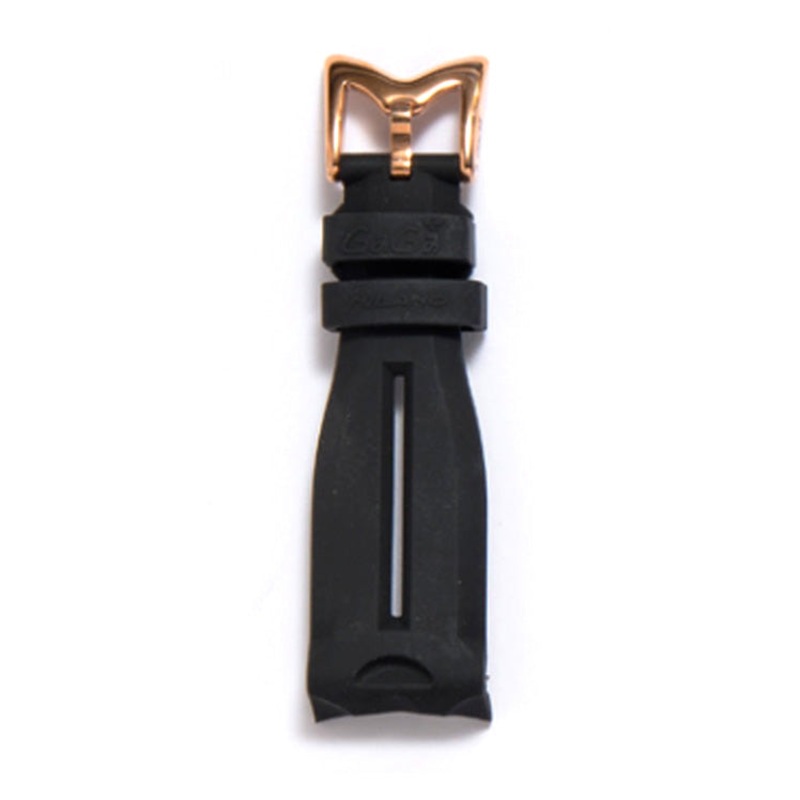 Gag Milano Manuale 48mm Silicone Black Watch Strap