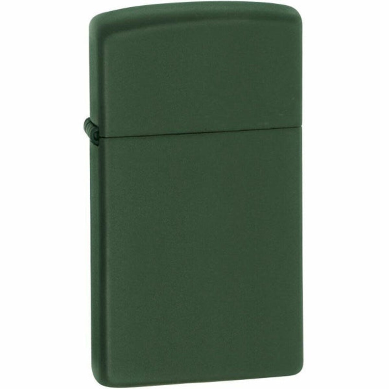 Zippo Slim Green Matte Lighter
