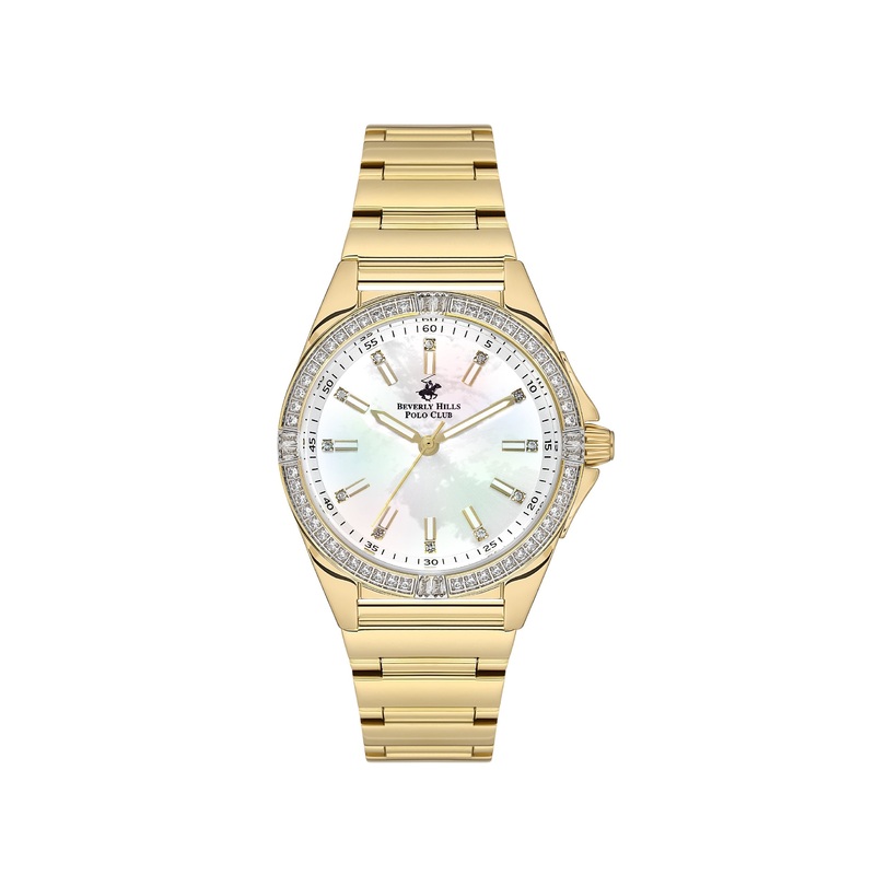 BEVERLY HILLS POLO CLUB Women's Blue Dial Analog Watch  BP3587C.120