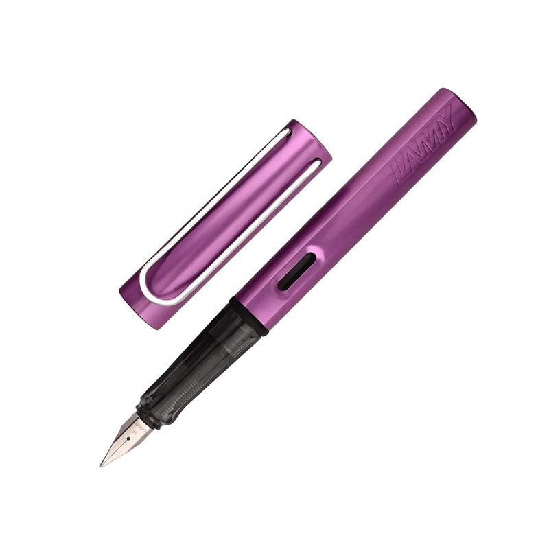 LAMY Fountain Pen LAMY AL-star lilac B blue,green metal