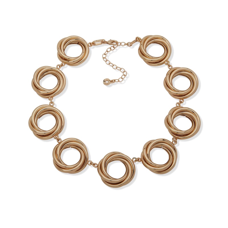 Anne Klein 01N00229 Gold-Tone Necklace Gold Imitation jewelry Chain