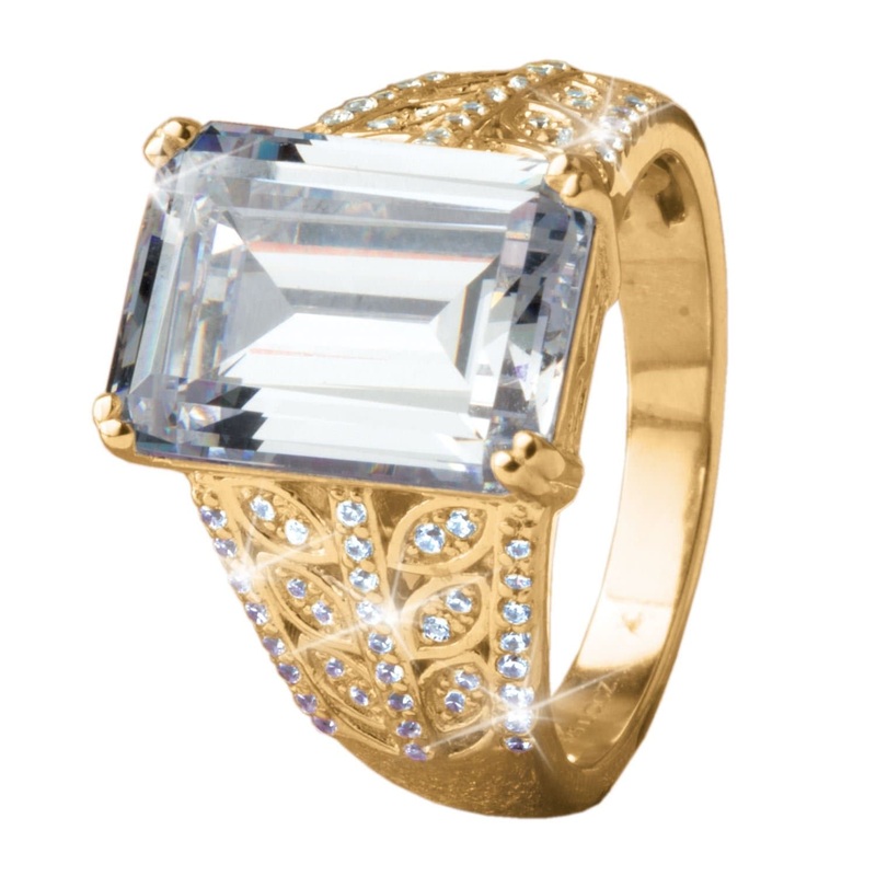 Tamara Emerald Cut Ring 5