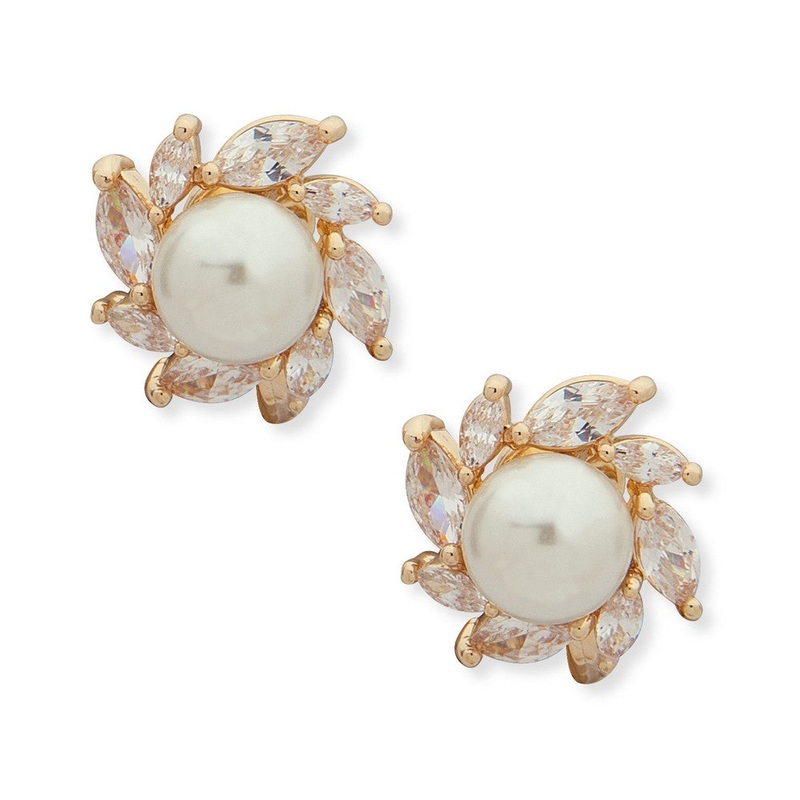 Anne Klein Jewelry 60505715 CLIP EARRING Gold Brass CLIP EARRING