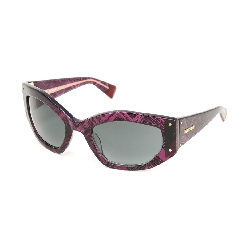 Missoni Women's Sunglasses Hexagon Plum Sparkle MIS 0001/S EM5
