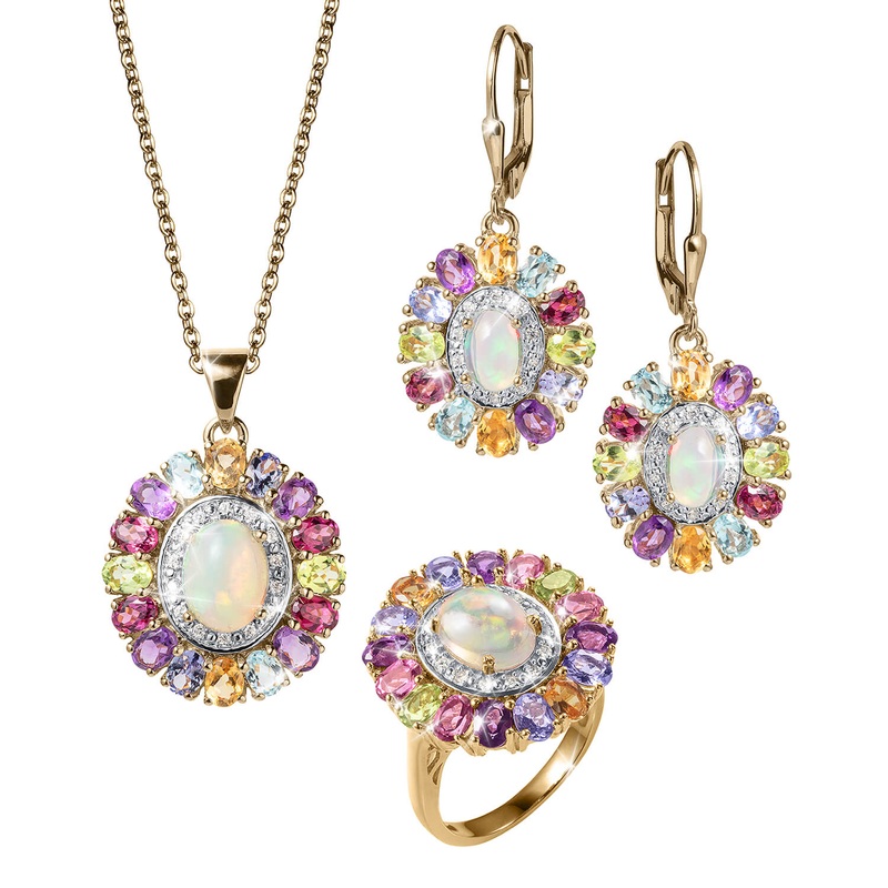 Rainbow Opal 3-Piece Collection 5